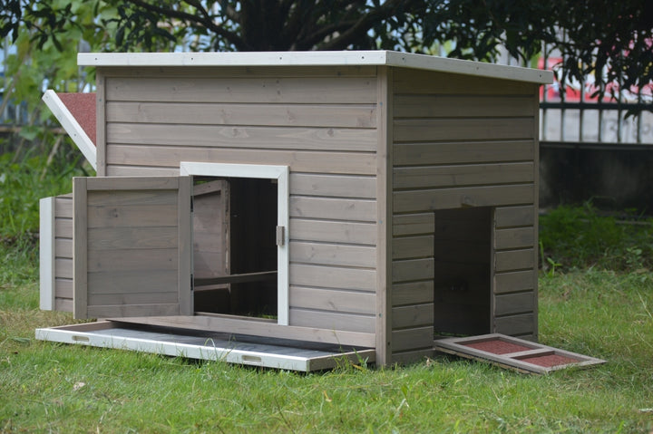 YES4PETS XL Chicken Coop Rabbit Hutch Cage Hen Chook Cat Guinea Pig House