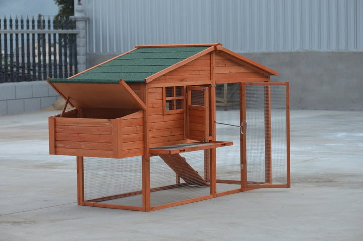 YES4PETS XL Chicken Coop Rabbit Guinea Pig Hutch Ferret Hen House