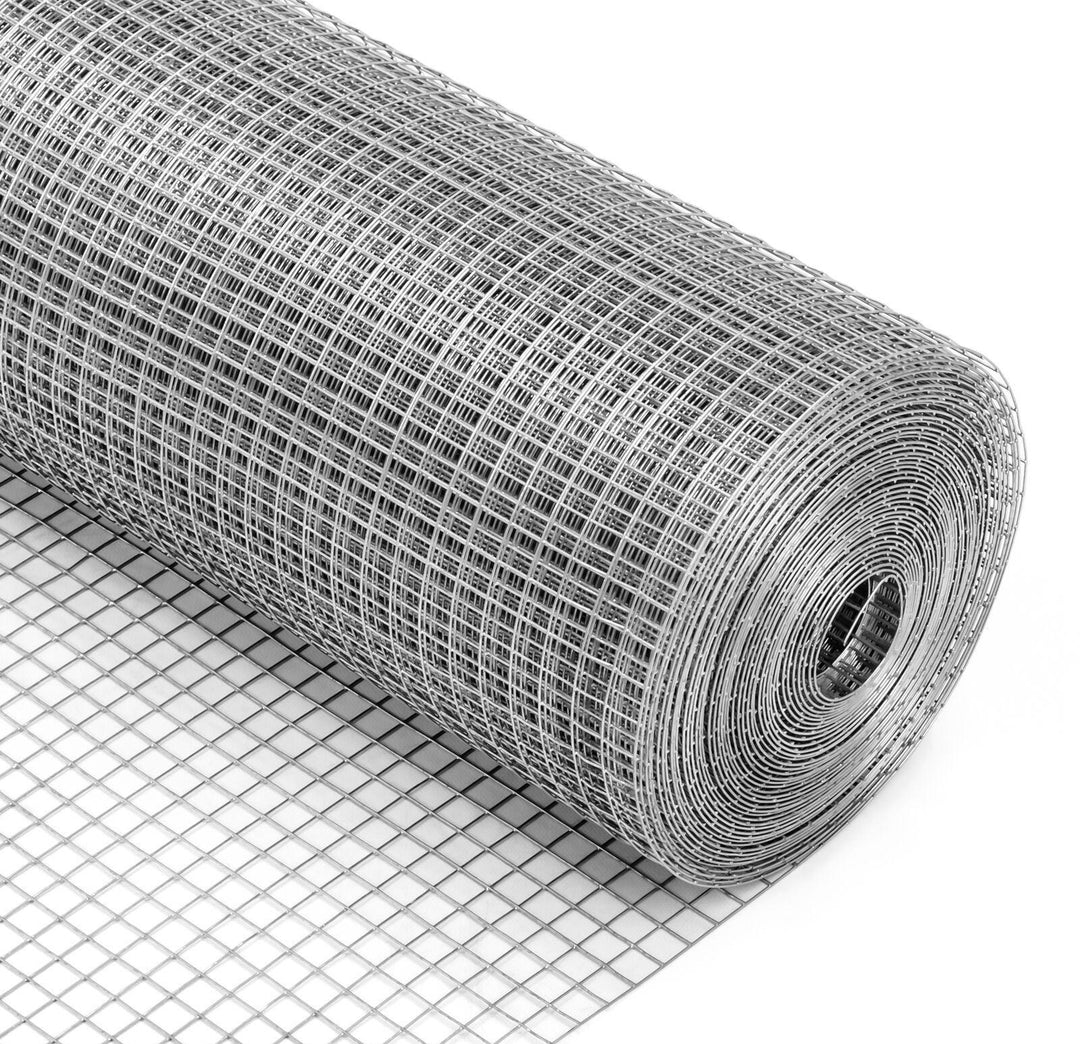 YES4PETS 1 x 10 M Galvanised Wire Mesh Garden Pet Chicken Coop Fencing Bird Netting Mesh