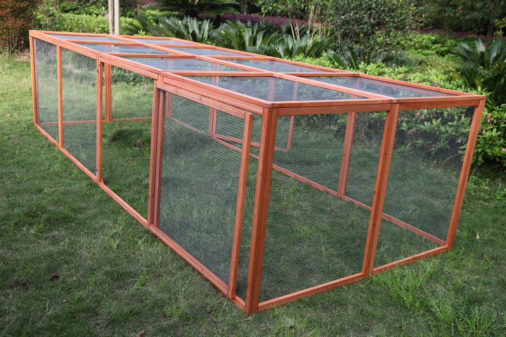 YES4PETS XXL Chicken Coop Run Guinea Pig Cat Cage Villa Extension Rabbit Hutch House Pen