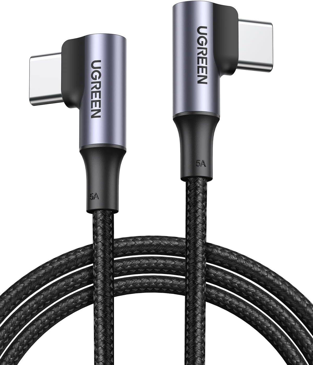 UGREEN 70698 Right Angle 100W USB C Cable 2M