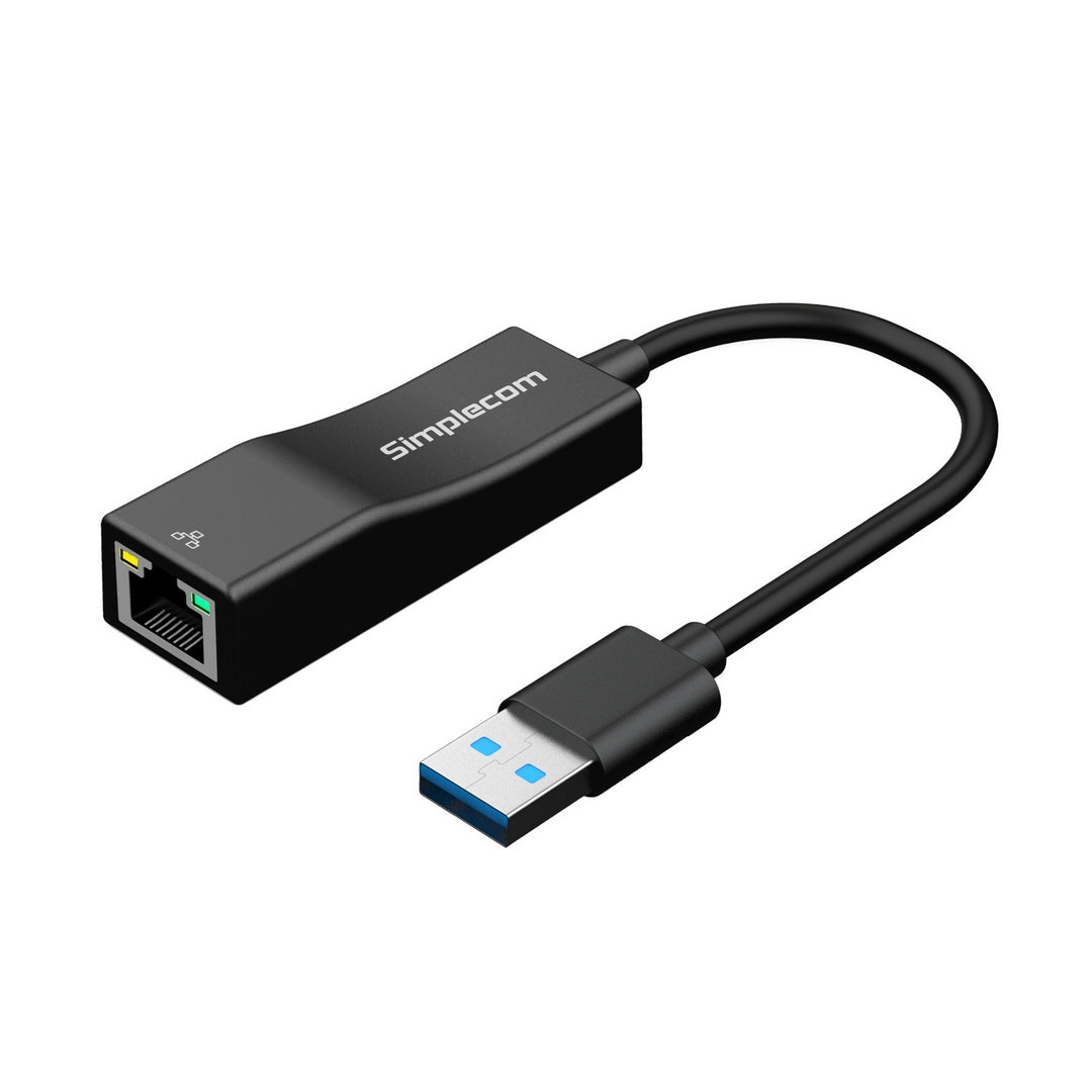 Simplecom NU302 SuperSpeed USB 3.0 to RJ45 Gigabit 1000Mbps Ethernet Network Adapter