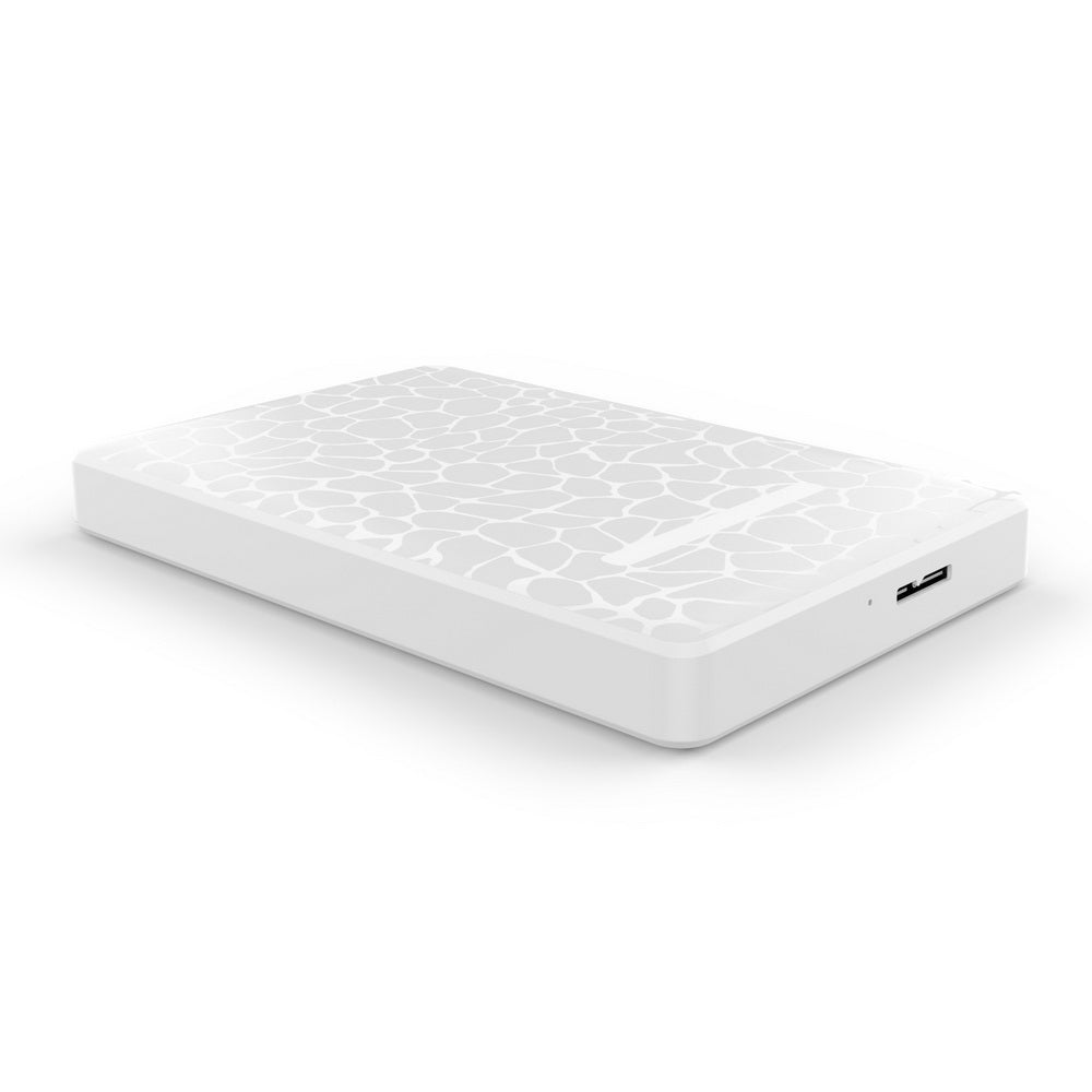 Simplecom SE101 Compact Tool-Free 2.5'' SATA to USB 3.0 HDD/SSD Enclosure White