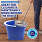 Xtra Kleen 12PCE Mop Bucket With Removable Wringer Easy Pour Spout 10L