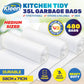 Xtra Kleen 480PCE Kitchen Tidy Garbage Bag Liners 58 x 71cm Heavy Duty 35L