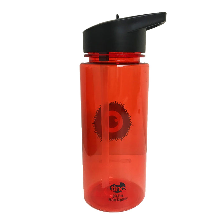 Tinc Black Flip Straw Water Bottle