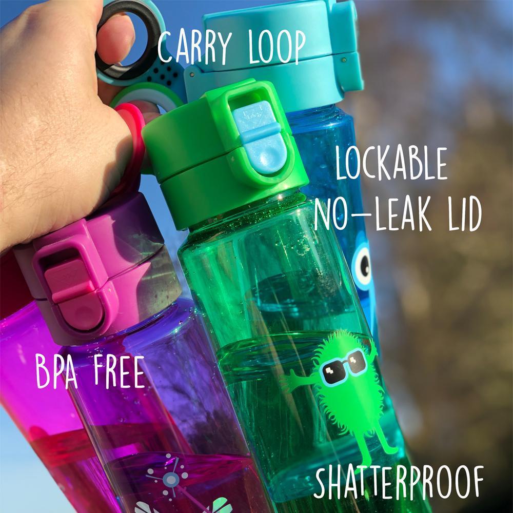 Tinc Green Leak Proof Flip and Clip Water Bottle