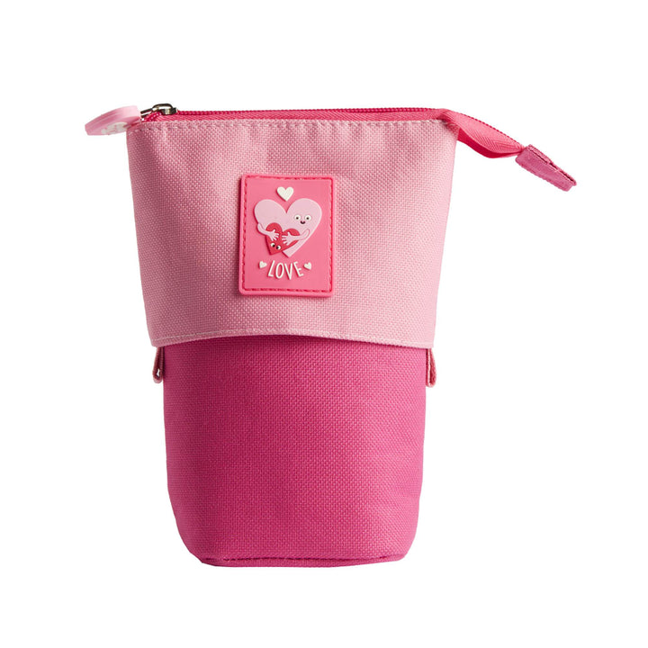 Tinc Mallo Heart Pop Up Pencil Case (Pink)