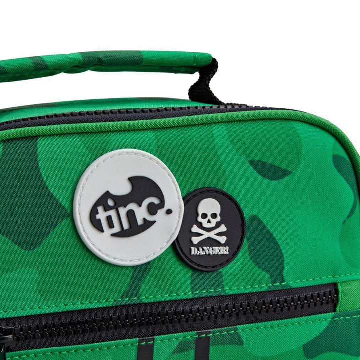 Tinc Hugga Camo Satchel Lunch Bag (Green)