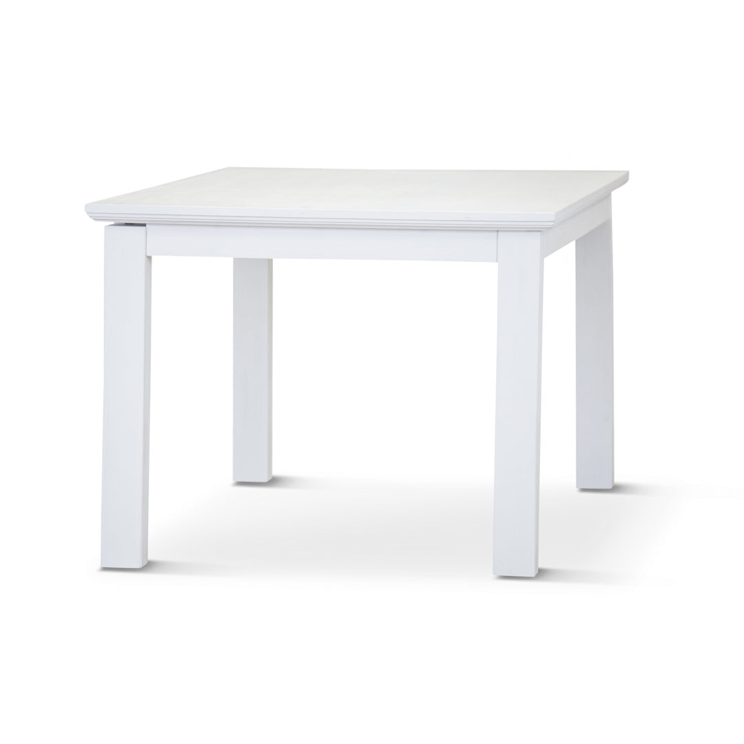 Laelia Dining Table 180cm Solid Acacia Timber Wood Coastal Furniture - White