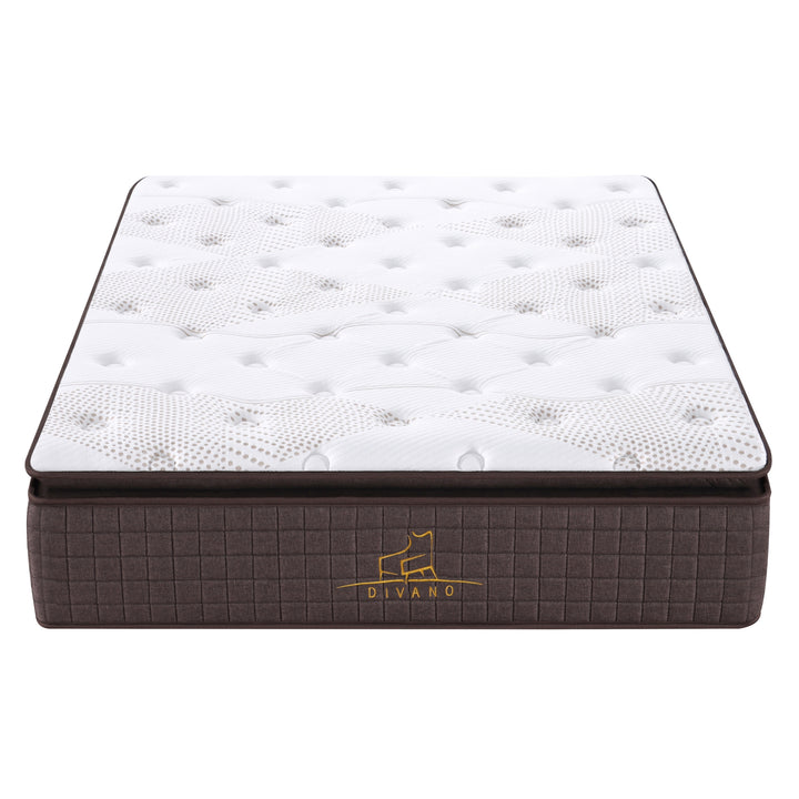 Luxe Dreams Double Size 7 Zones Pocket Spring Premium Medium Feel 34cm Mattress