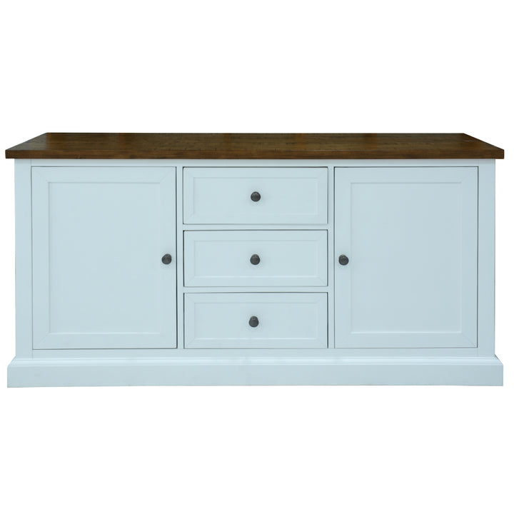 Norah Buffet Table 165cm 3 Door 3 Drawer Solid Acacia Timber Wood