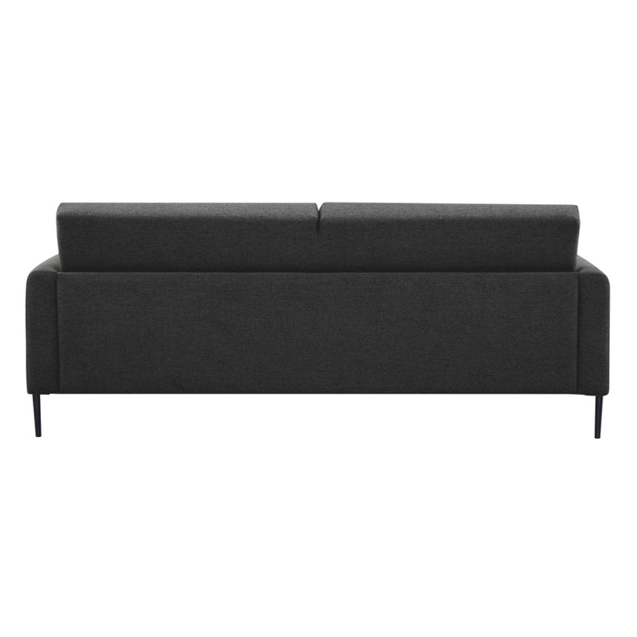 Ariya 3 Seater Sofa Fabric Uplholstered Lounge Couch - Charcoal