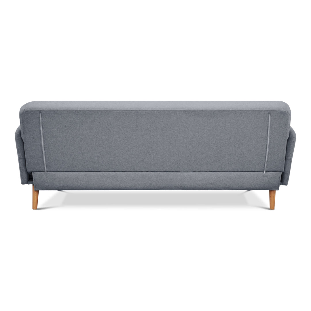 Brianna 3 + 1 + 1 Seater Sofa Fabric Uplholstered Lounge Couch - Light Grey