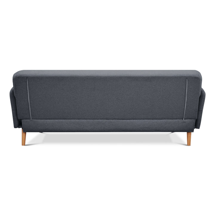 Brianna 3 + 1 Seater Sofa Fabric Uplholstered Lounge Couch - Dark Grey