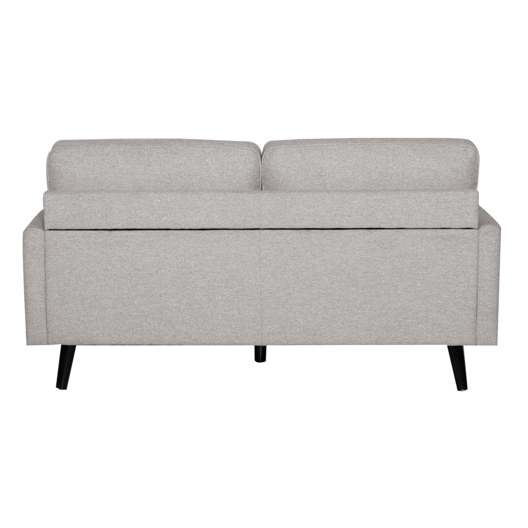 Lexi 2 + 2.5 Seater Sofa Set Fabric Uplholstered Lounge Couch - Light Grey