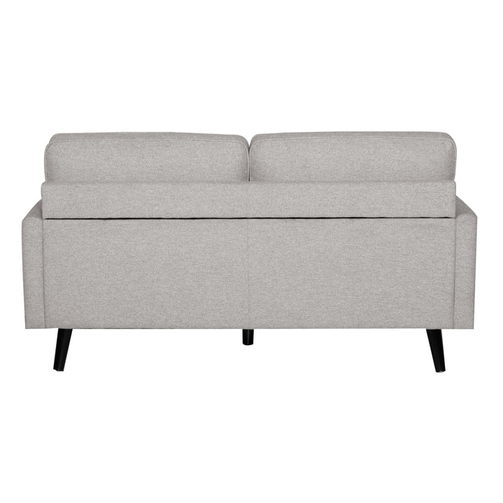 Lexi 2.5 Seater Sofa Fabric Uplholstered Lounge Couch - Light Grey