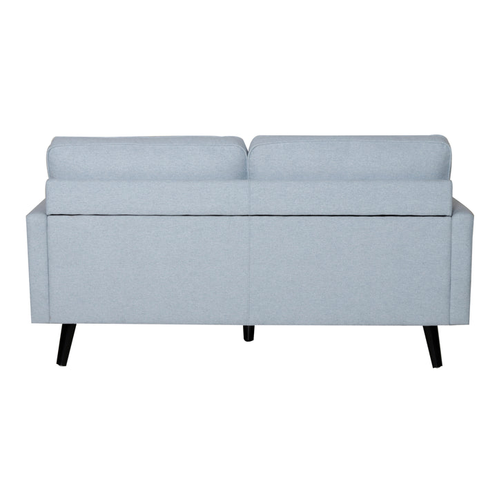 Lexi 2.5 Seater Sofa Fabric Uplholstered Lounge Couch - Light Blue