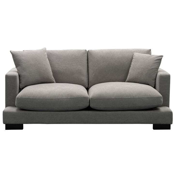 Royalty 3 + 2 Seater Sofa Fabric Uplholstered Lounge Couch - Grey