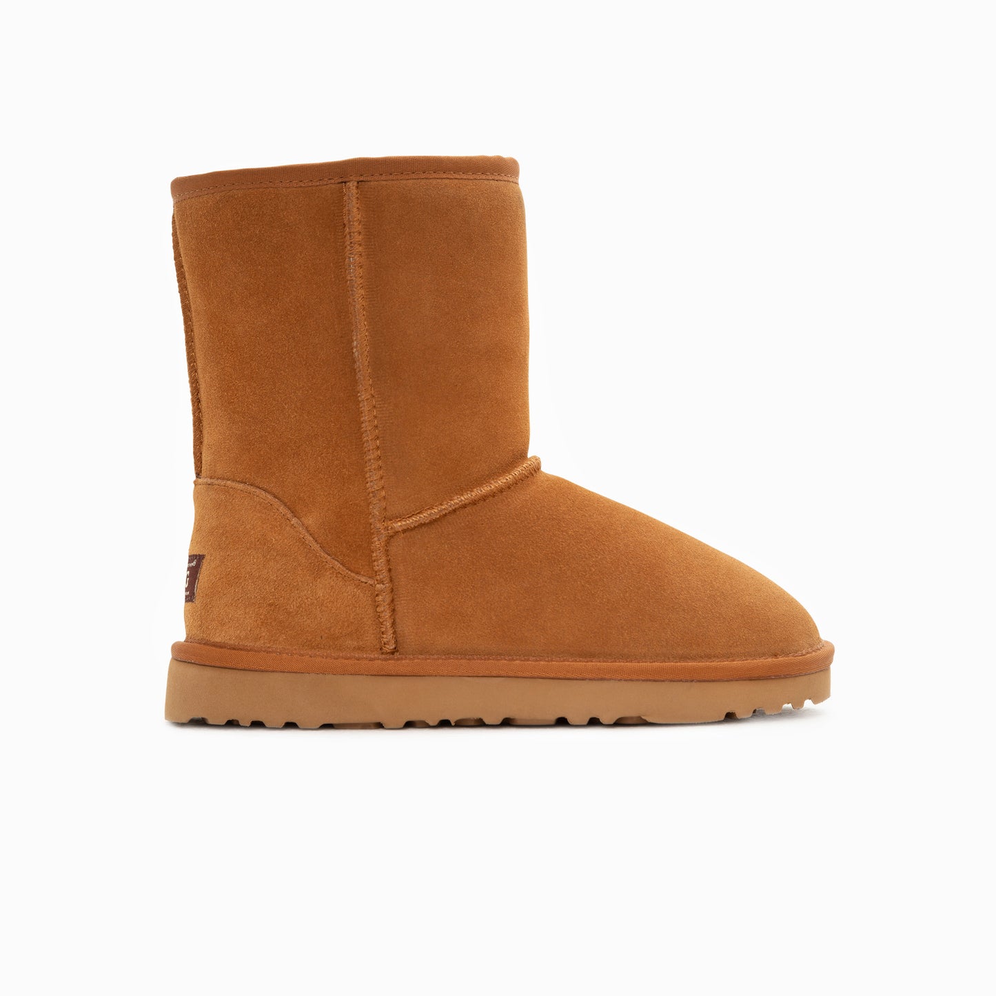 Ugg Boots Genuine Australian Sheepskin Unisex Short Classic Suede (Chestnut, EU36)