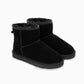 Ugg Boots Genuine Australian Sheepskin Unisex Mini Classic Suede (Black, EU43)