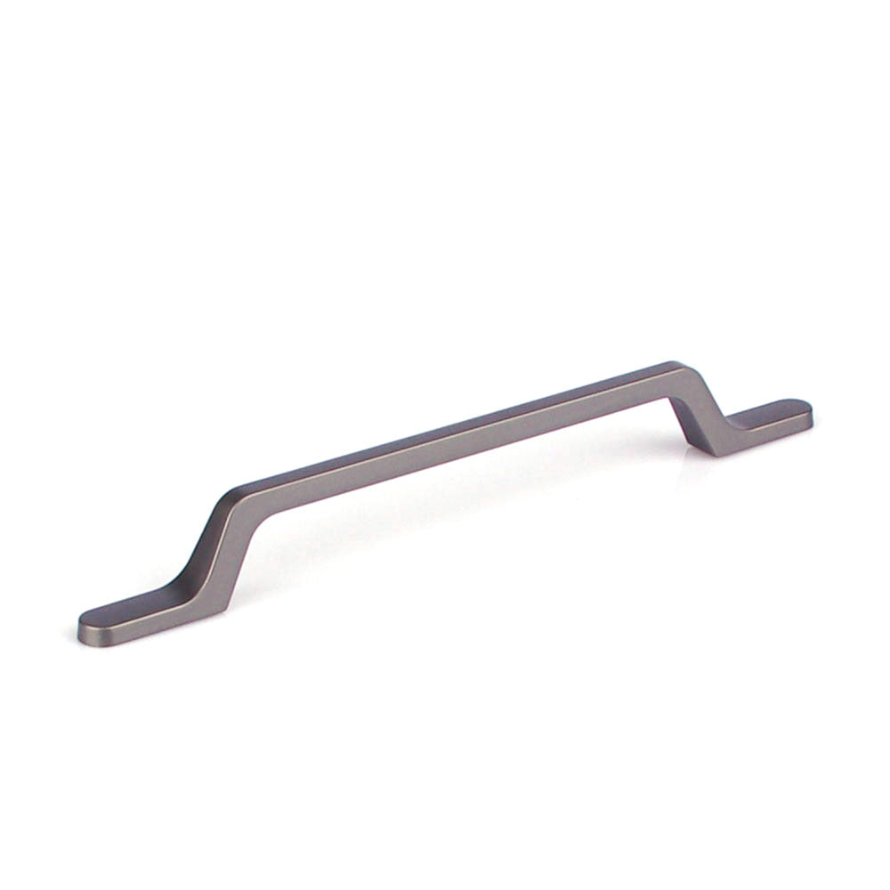 Black Zinc Kitchen Cabinet Handles Drawer Bar Handle Pull 160mm