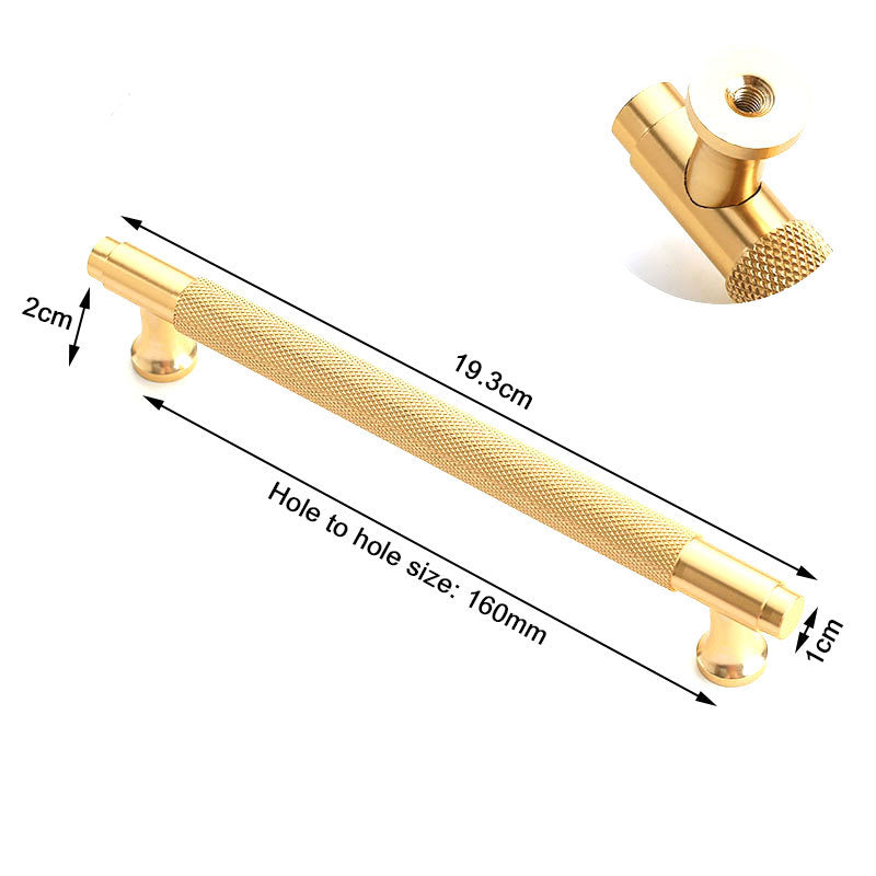 Gold Furniture Door Kitchen Cabinet Handle Handles Pull Pulls Cupboard 160mm