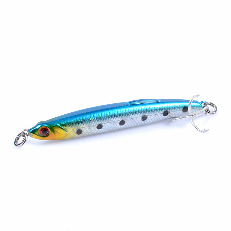 5x Pencil minnow 7.5cm Fishing Lure Lures Surface Tackle Fresh Saltwater