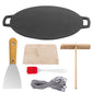 34cm Seasoned Cast Iron Induction Crepes Pan Baking Pancake Tool Pizza Bakeware