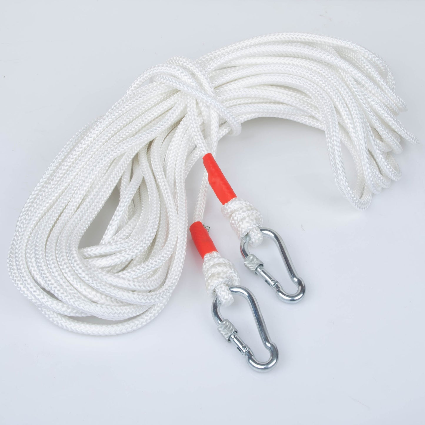 8mm 20m Safety Climbing Rope Nylon Rock Static Outdoor Boat Anchor Marine Rope Dock Lines Rope