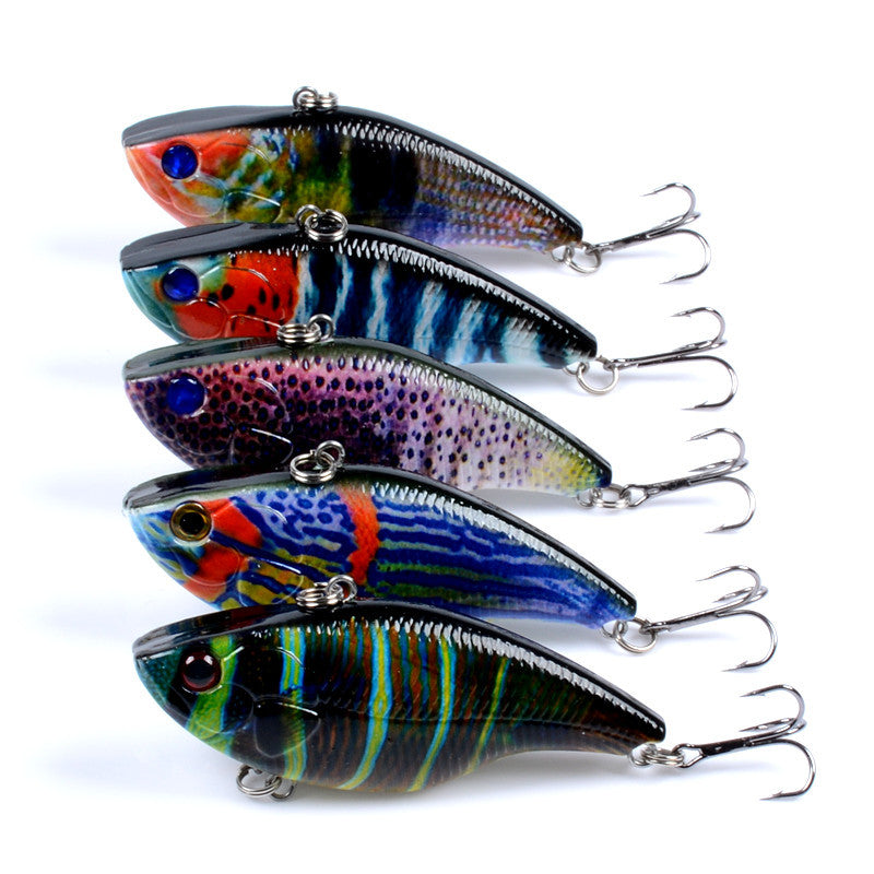 5X Popper Poppers Fishing Vib Lure Lures Surface Tackle Fresh Saltwater