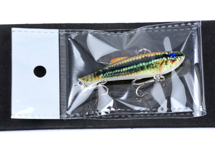 6x 7cm Vib Bait Fishing Lure Lures Hook Tackle Saltwater