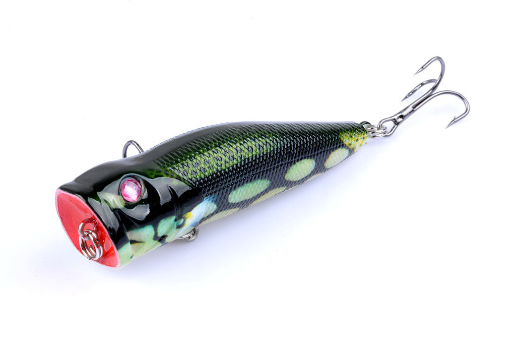 6X 7cm Popper Poppers Fishing Lure Lures Surface Tackle Fresh Saltwater