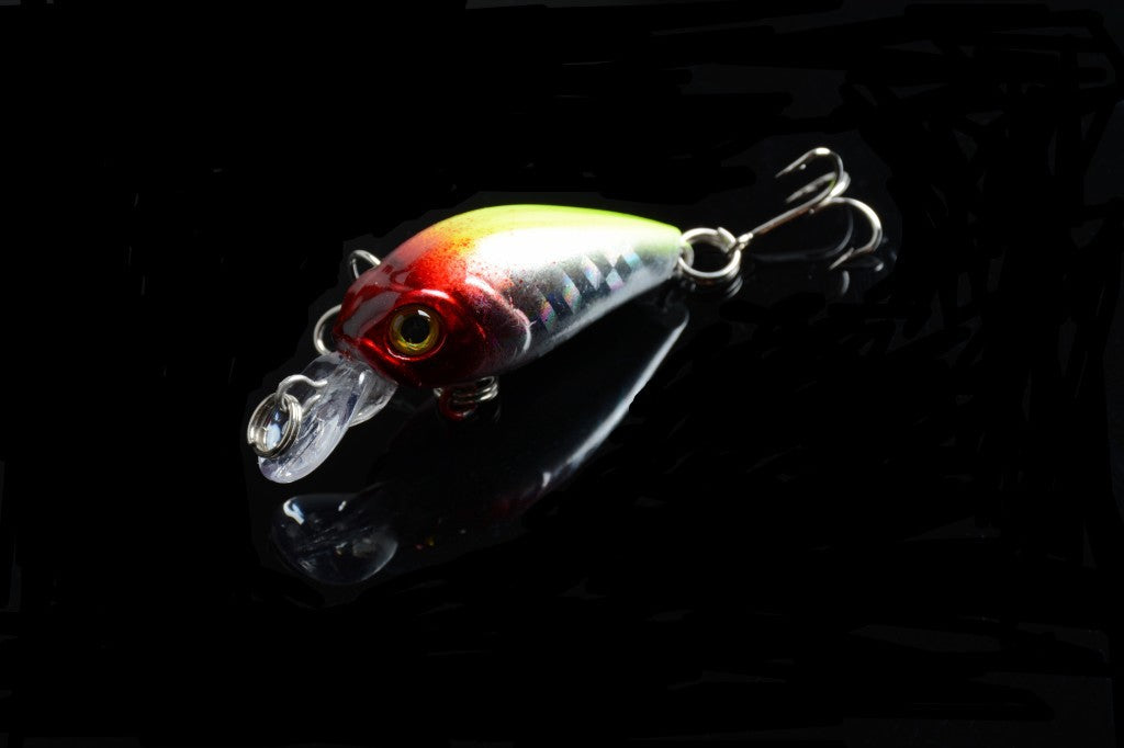 6x 4.5cm Popper Crank Bait Fishing Lure Lures Surface Tackle Saltwater