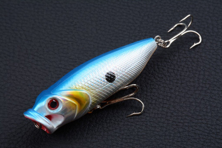 4X 8cm Popper Poppers Fishing Lure Lures Surface Tackle Fresh Saltwater