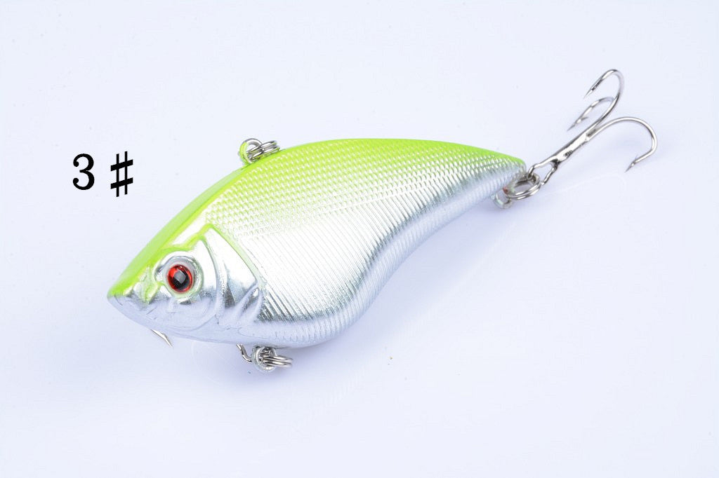 6x 7cm Vib Bait Fishing Lure Lures Hook Tackle Saltwater