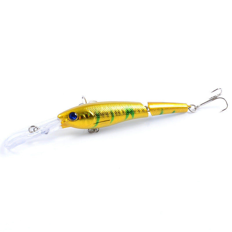 6x Popper Minnow 13.3cm Fishing Lure Lures Surface Tackle Fresh Saltwater