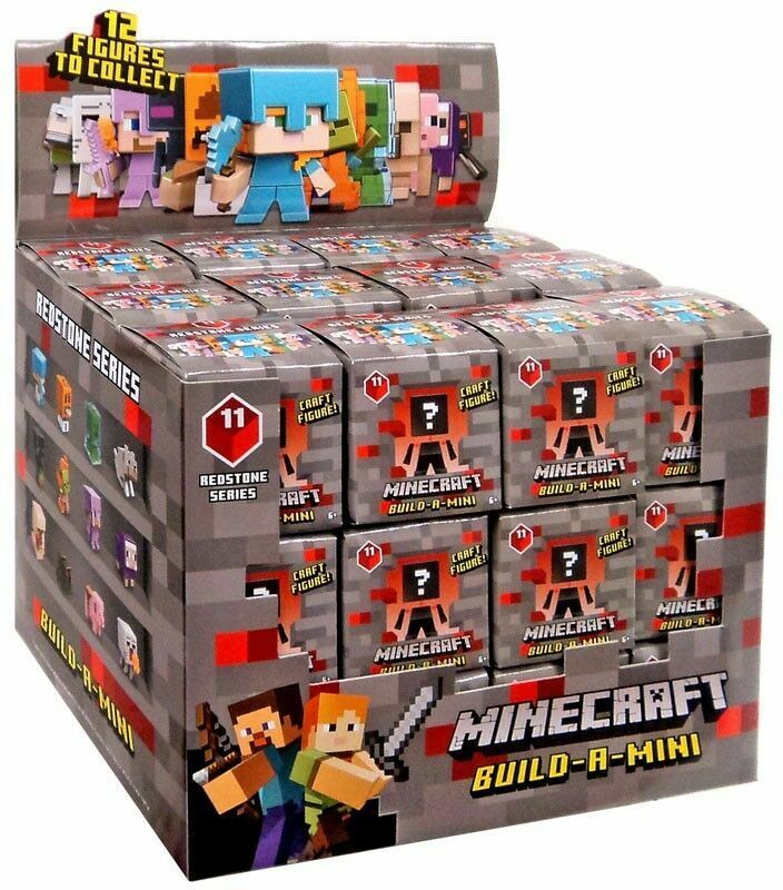 Minecraft Redstone Series 11Build-a-man Mystery Box 36 Pieces