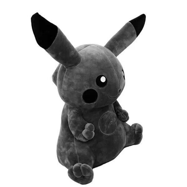 Pokemon Pikachu Thunderbolt Project x Sequence Miyashita Park Plush Doll Black