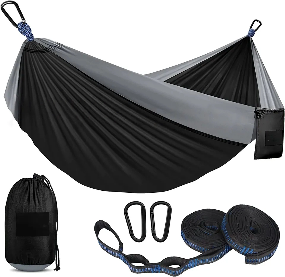 Black & Grey Camping Hammock