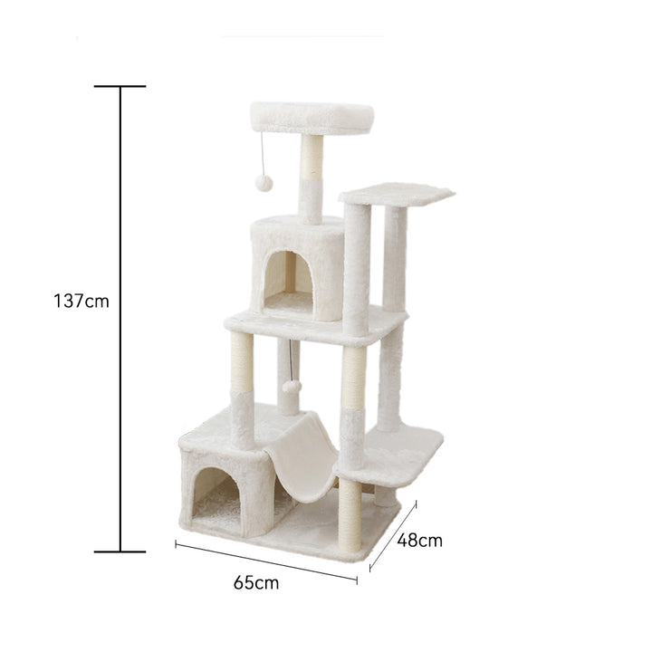 CATIO Multi-level Tall Cat Tree and House Condo C6033