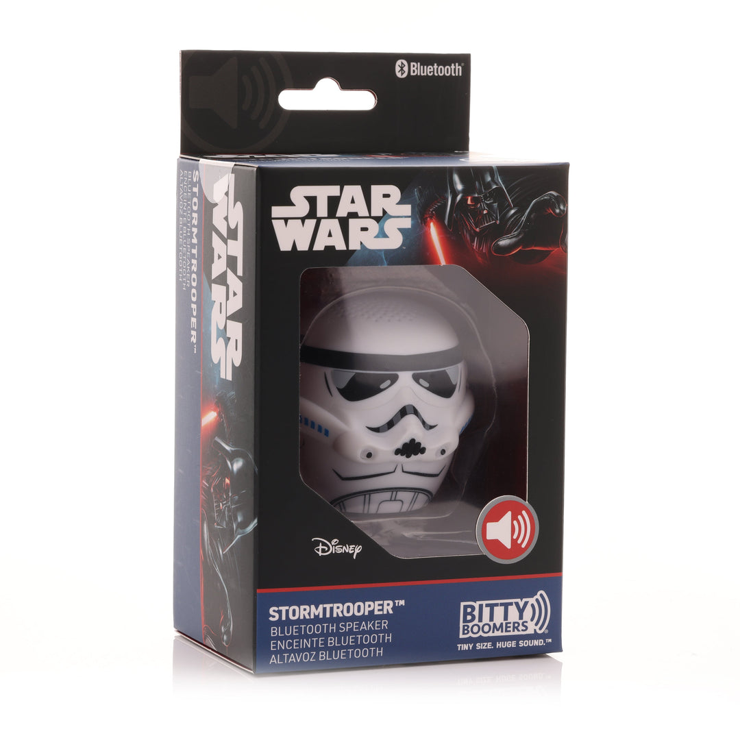 Star Wars Bitty Boomers Stormtrooper Ultra-Portable Collectible Bluetooth Speaker