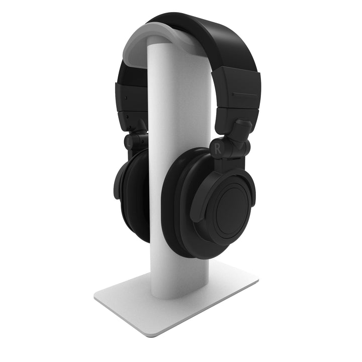 Kanto H2W Premium Universal Desktop Headphone Stand, White