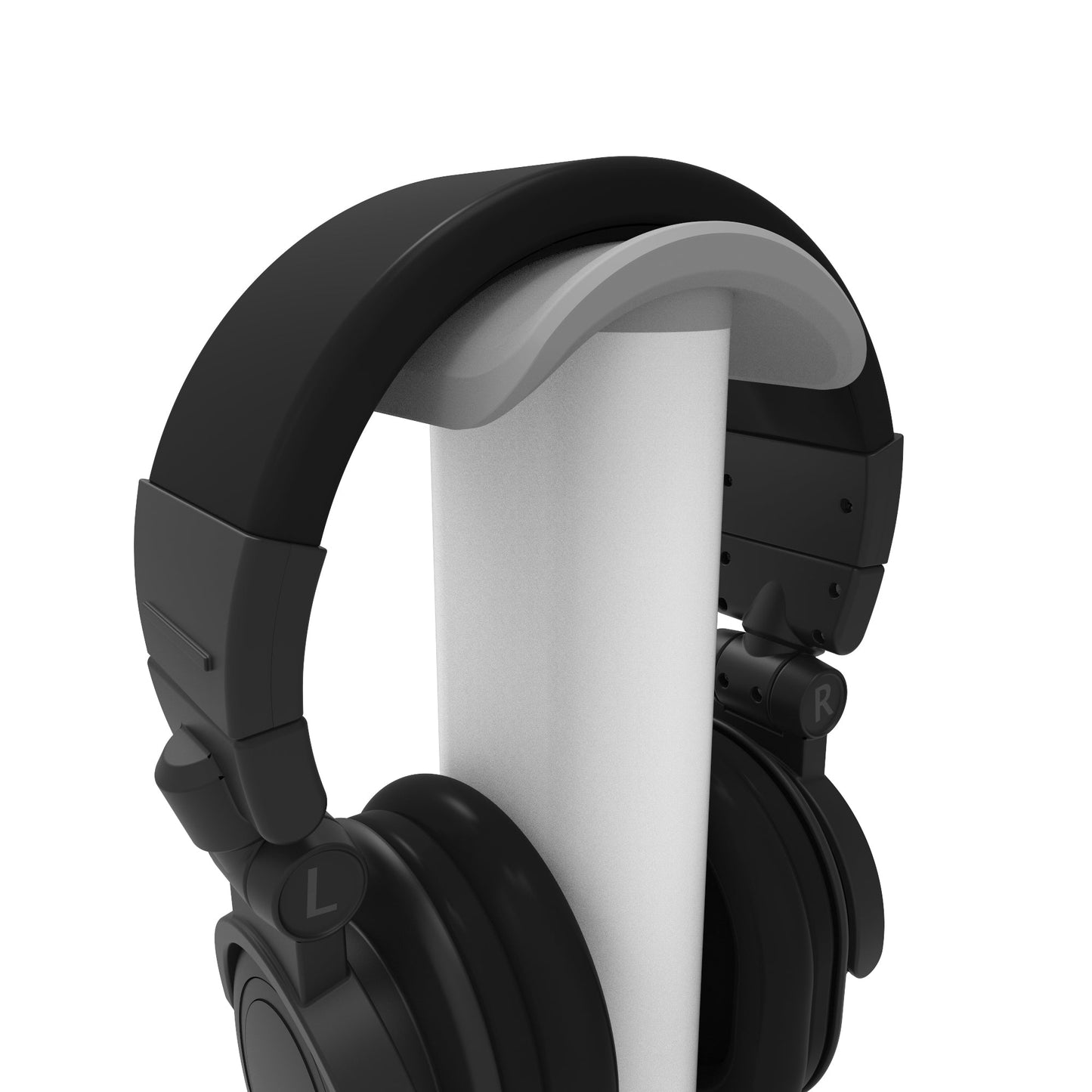 Kanto H2W Premium Universal Desktop Headphone Stand, White