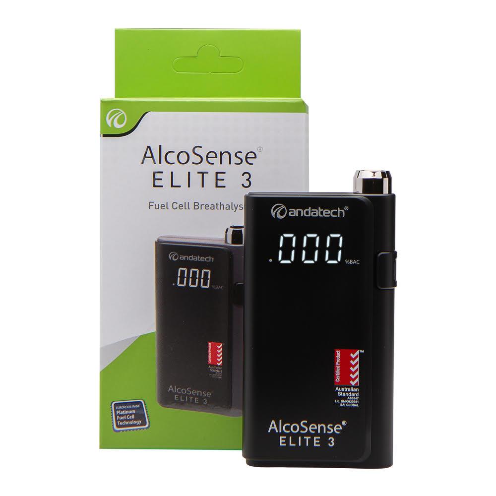 AlcoSense® Elite 3 Personal Breathalyser AS3547 Certified