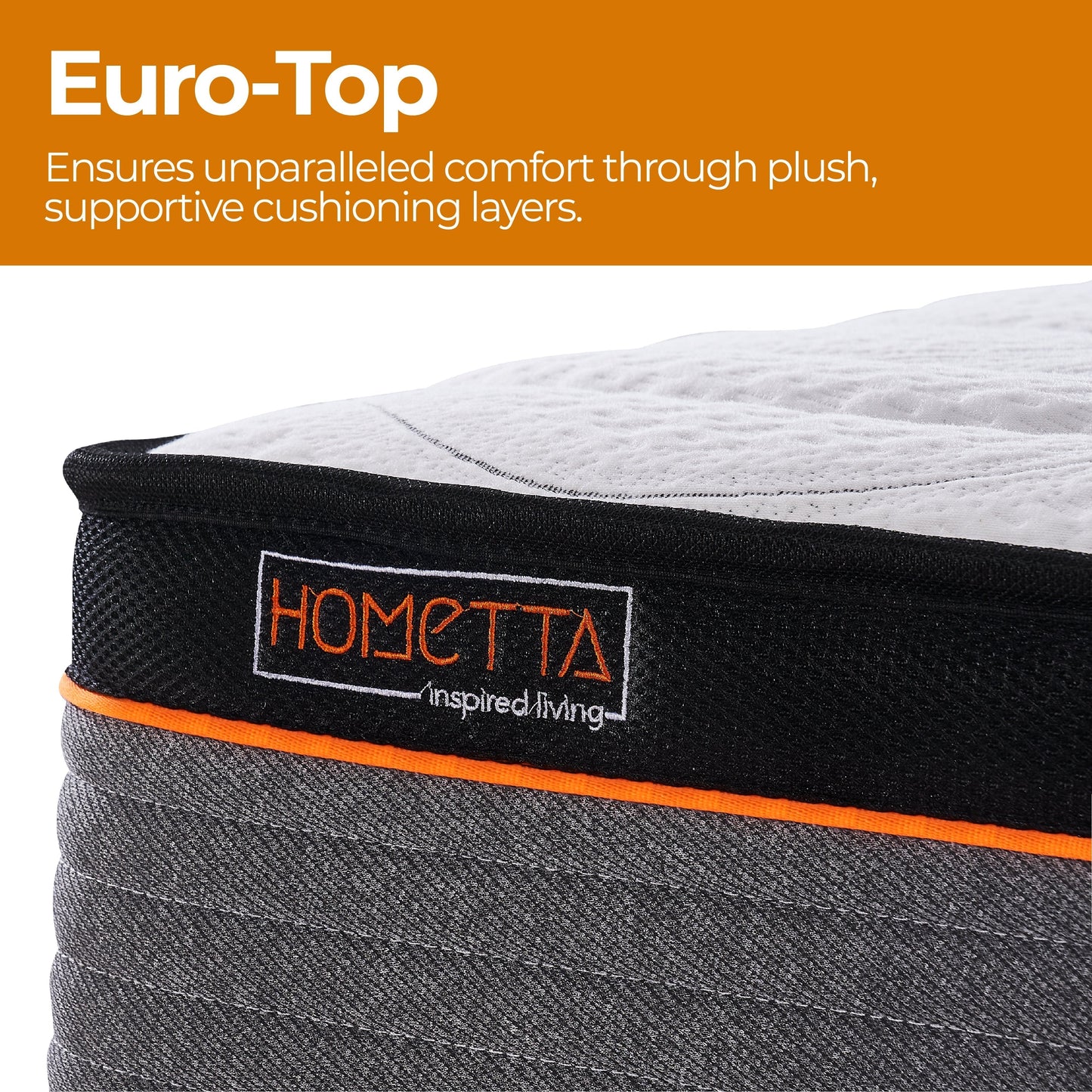 EasyDreamer Orthopaedic Euro Top Pocket Spring King Mattress