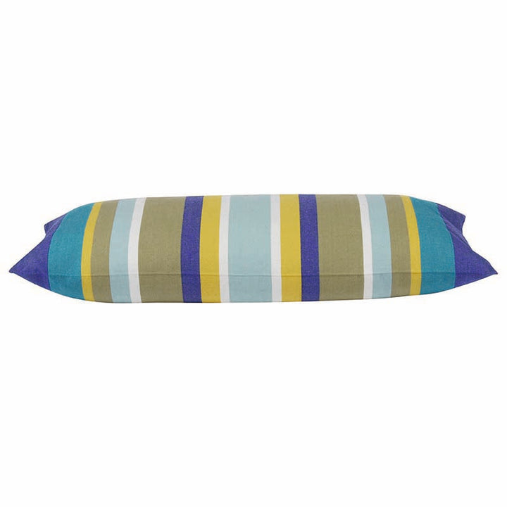 Corban Royal  Rectangle 35x70cm Striped Multicoloured Cushion Cover