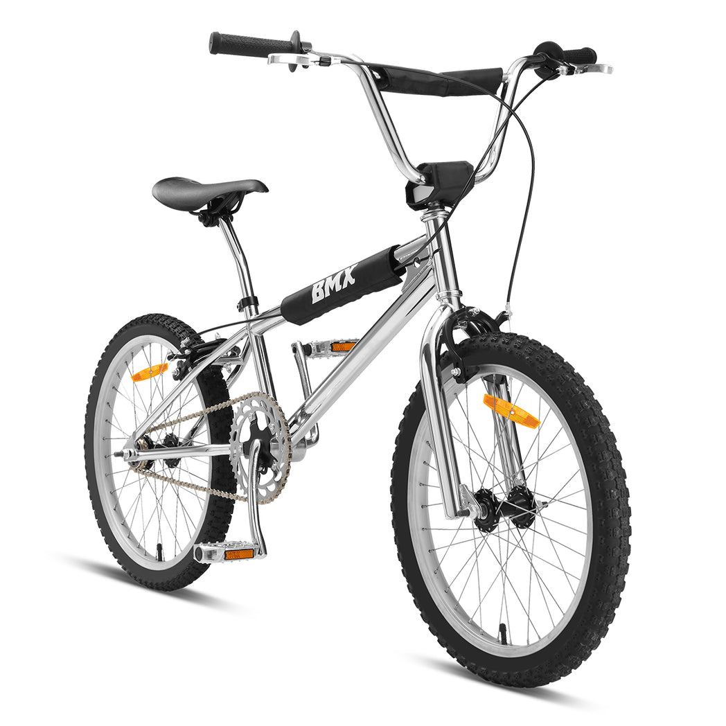 Progear Bikes Classic BMX Bike 20" in Metallic Chrome