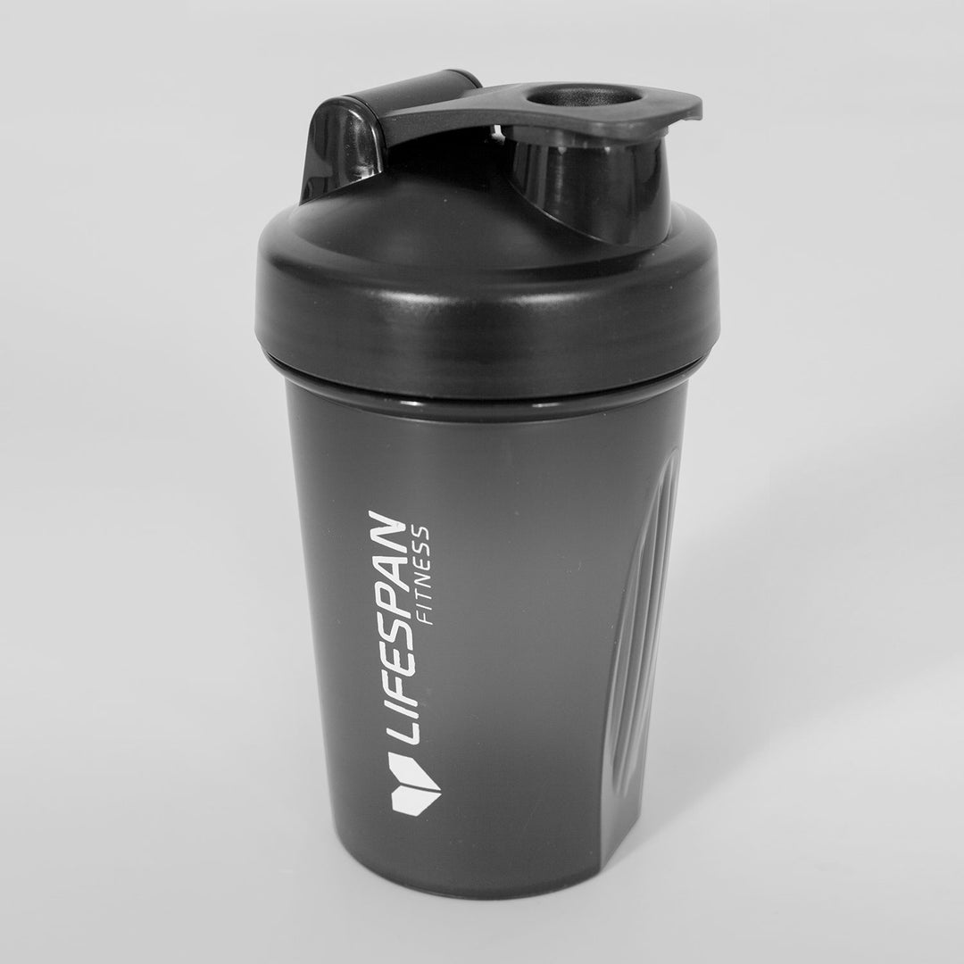 Lifespan Fitness Shaker Bottle 500ml in Black (Pack of 4)