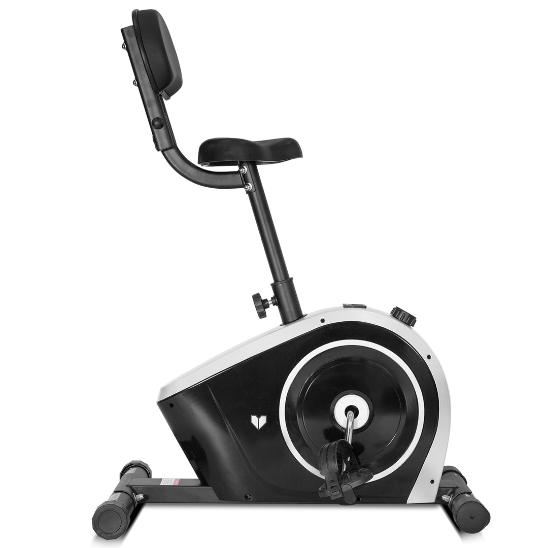 Lifespan Fitness Cyclestation 3 Exercise Bike with ErgoDesk Automatic Standing Desk 150cm in Oak/Black